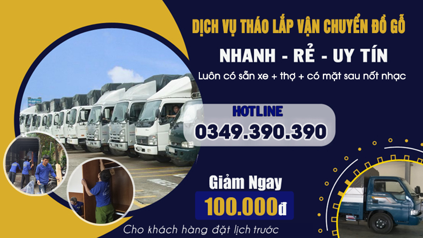 Dịch vụ vận chuyển đồ gỗ Thuận Phát