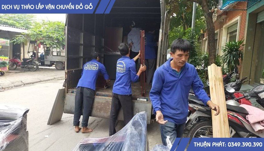 tháo lắp vận chuyển đồ gỗ thuận phát